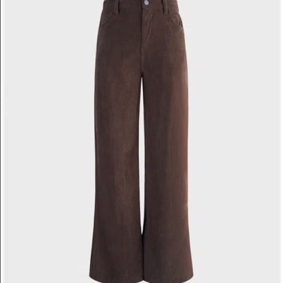 Wide leg corduroy pants - Picture 1 of 2